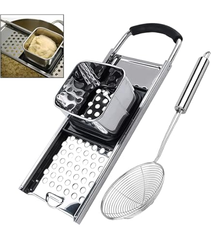 調理器具 Kull Spaetzle-Schwob Press/Maker Kull Spaetzle Press Highly Polished - Made in Germany